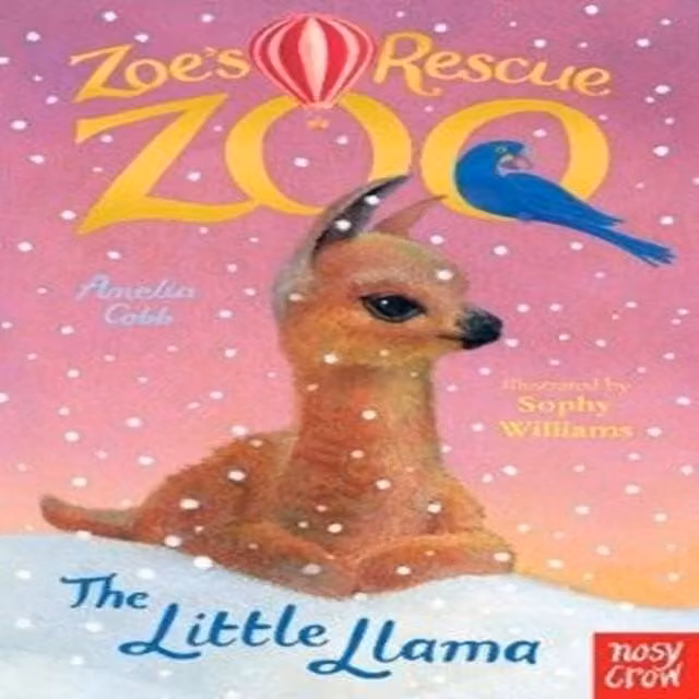 Amelia Cobb Zoe's Rescue Zoo: The Little Llama Paperback Book, Multicolour