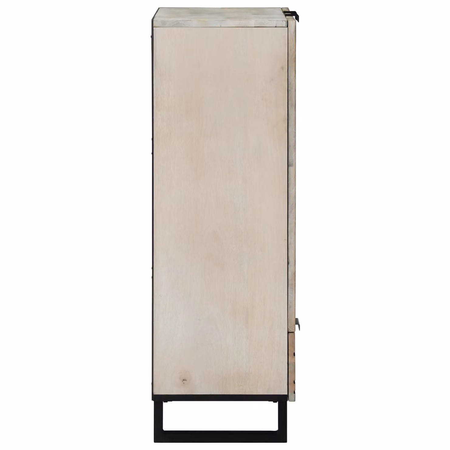 Berkfield Home Modern Media Storage Cabinet with Drawer and Door in White and Black – 4