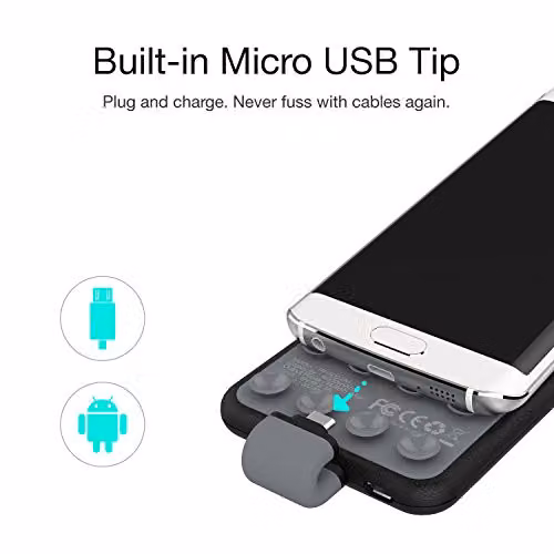 Energizer 4000mAh Pocket Power Bank with Micro USB, Black – 2