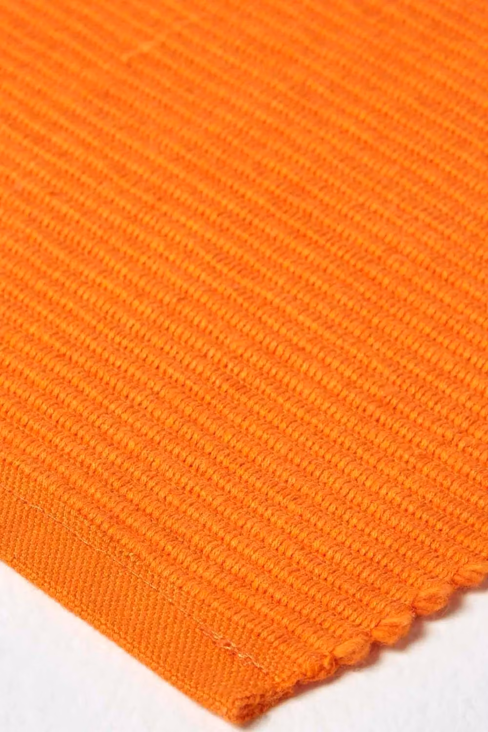 Homescapes Plain Cotton Placemats, Pack of 2, Orange, W/D: 33 x 50 cm – 2