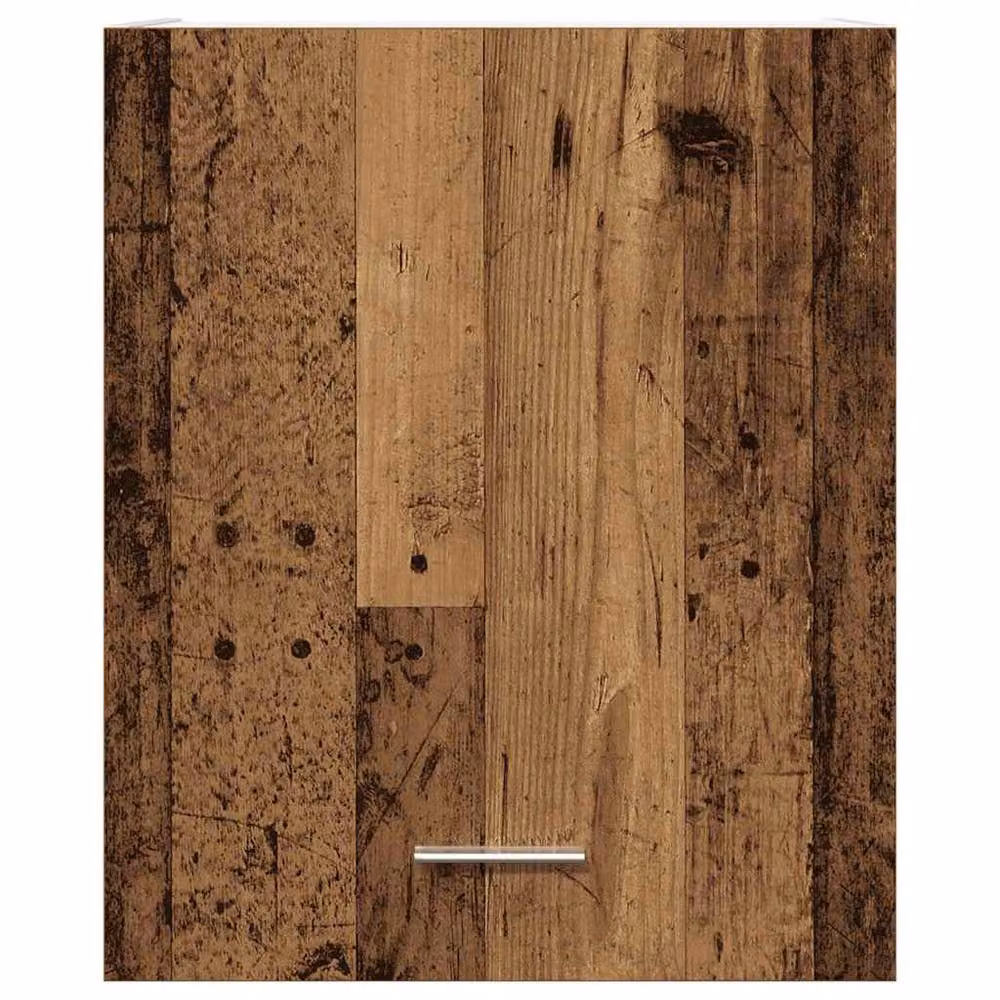 Berkfield Home Hanging Kitchen Cabinet in Brown Old Wood, W/D/H: 50 x 31 x 60 cm – 4