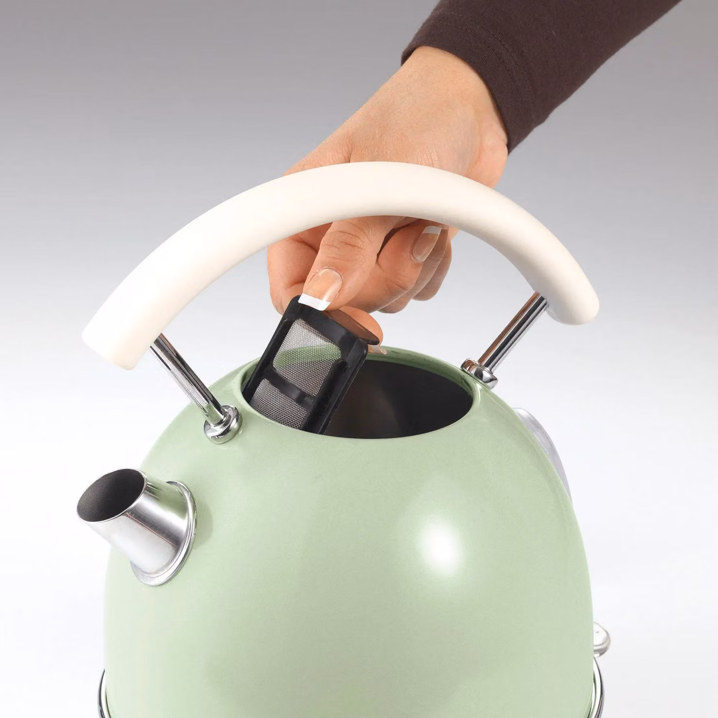 Ariete Dome Kettle in Green with 1.7 l Capacity – 2