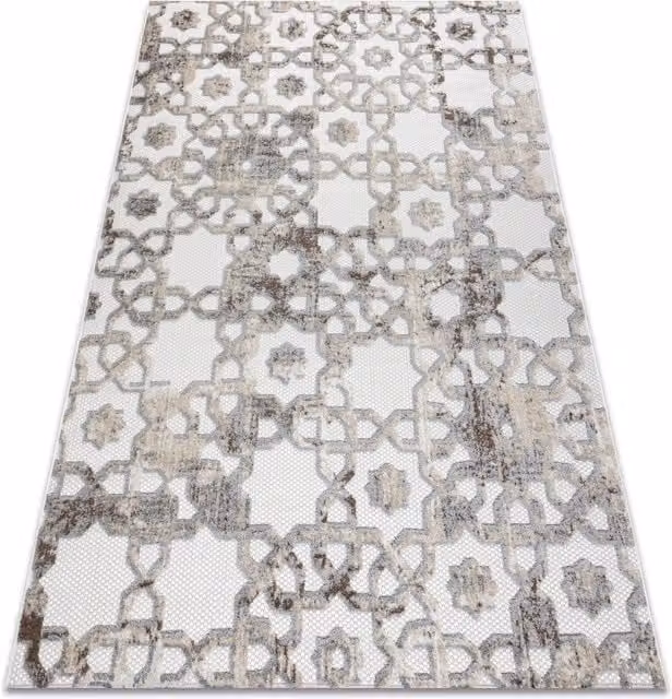 RugsX Sole Rug in Beige, Rectangular Flat Weave Polypropylene Rug, W: 160 cm, L: 220 cm