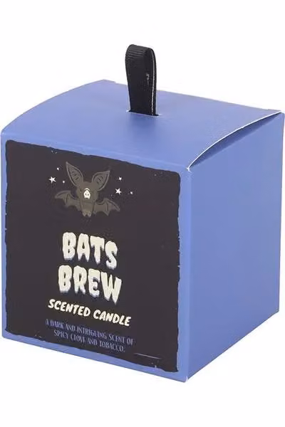 KDMD Bat's Brew Clove and Tobacco Spicy Scented Candle in Blue – 4