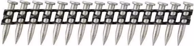 DeWalt Galvanised Steel Round Masonry Nails in Silver, Pack of 1005