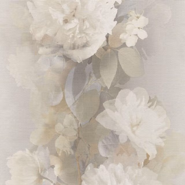 Erismann Aurora Floral Textured Non-Woven Vinyl Wallpaper in Beige