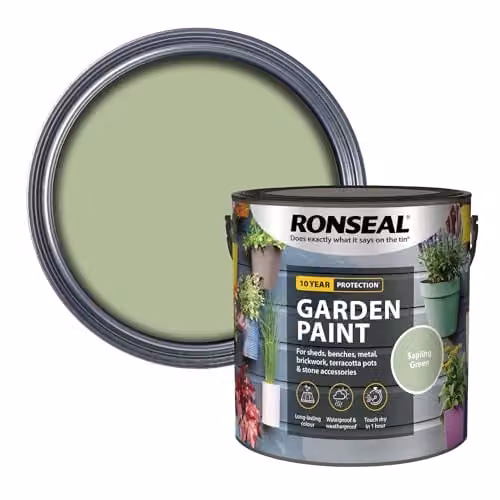 Ronseal Garden Paint in Green, 2.5 Litre