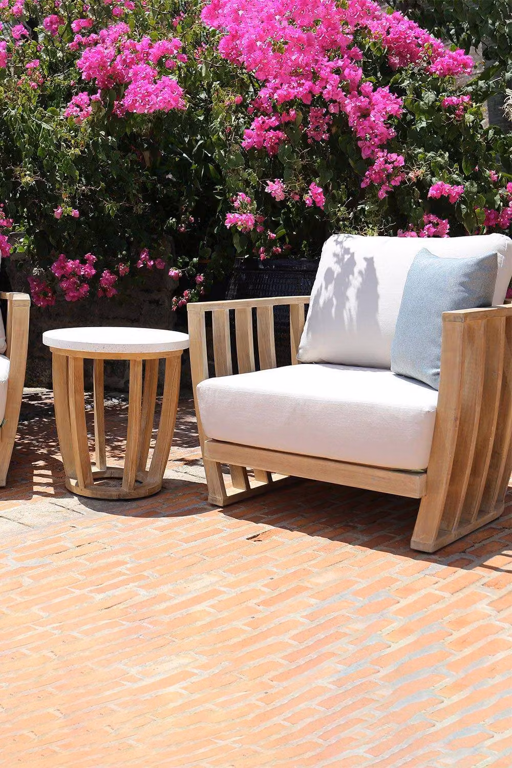 Harbour Lifestyle Cape Lounge Set in Beige with Day Bed Lounger, Armchair and Coffee Table – 2