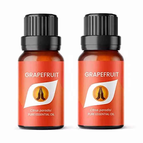 Aroma Energy Grapefruit Pure Essential Oil, 2 x 10ml, Red – 1