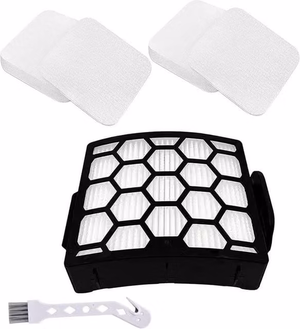 SPETLEK Replacement Filters for Shark Lift-Away Vacuum Cleaners, White