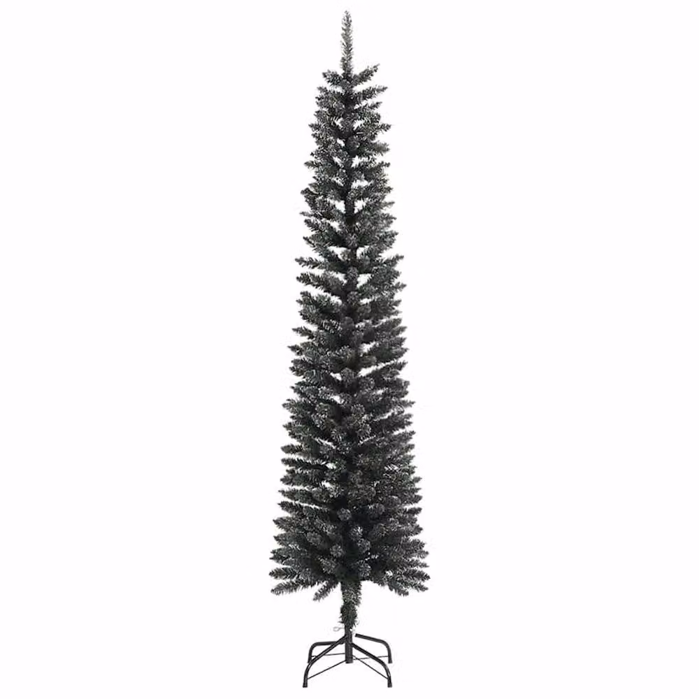 Berkfield Home Elegant Green Artificial Christmas Tree with 300 LEDs, W/D/H: 58 x 58 x 210 cm – 4