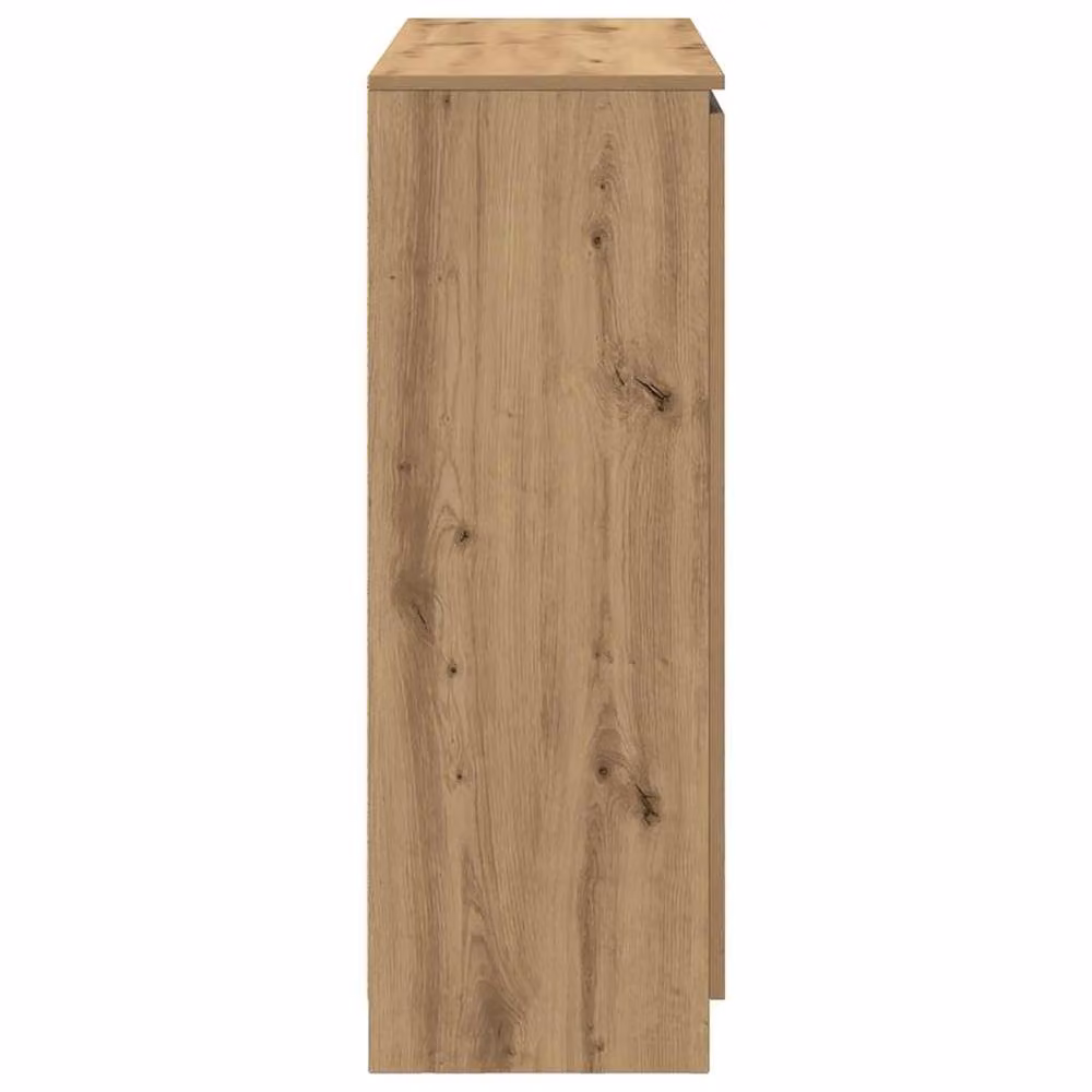 Berkfield Home Artisan Oak Sideboard with Drawers in Brown, W/D/H: 100.5 x 35 x 98.5 cm – 3