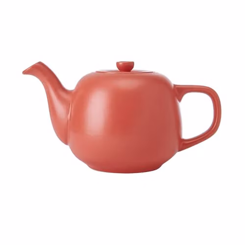 La Cafetière Red Ceramic Stoneware Teapot, 600ml – 1