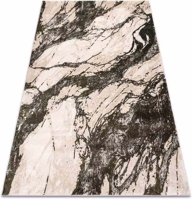 RugsX Allure Geometric Modern Rug in Beige, W/D: 120 x 170 cm – 1