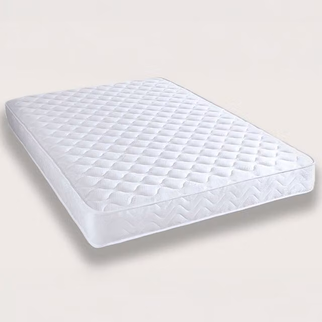 OHS Hybrid Memory Foam Quilted Mattress in White, W/D/H: 140 x 200 cm – 1