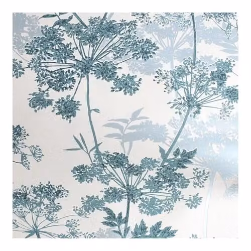 Graham & Brown Superfresco Botanical Floral Wallpaper in Petrol Blue