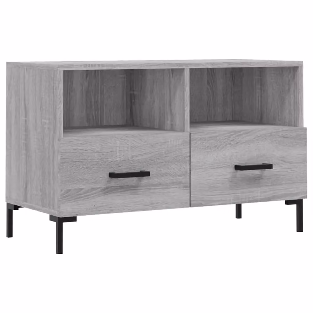 Berkfield Home Modern Grey TV Cabinet W/D/H: 80 x 36 x 50 cm – 2