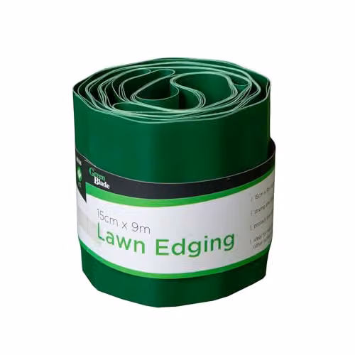 Samuel Alexander Green Plastic Corrugated Lawn Garden Edging Border, 15cm x 9m – 2