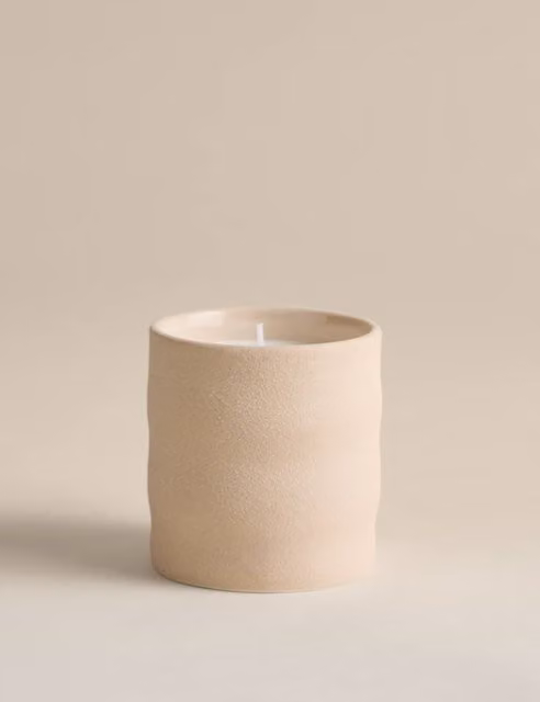 Teraire Cloud Ceramic Candle in Beige