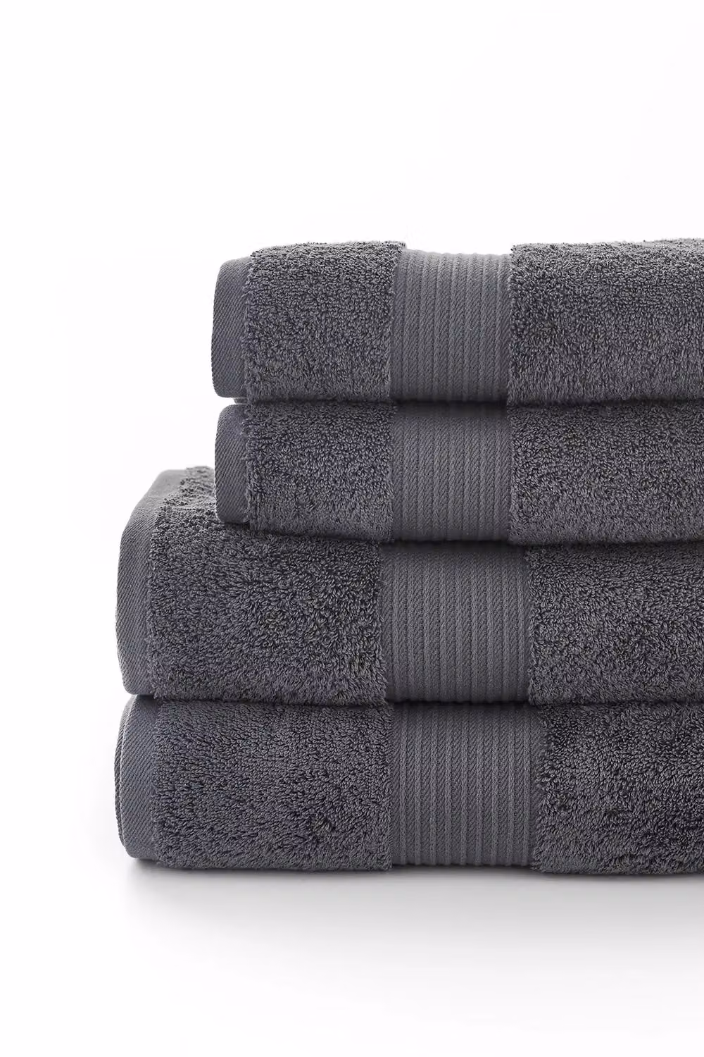 Deyongs Bliss Pima Supersoft Fluffy Cotton 650gsm Towels in Charcoal Grey – 2