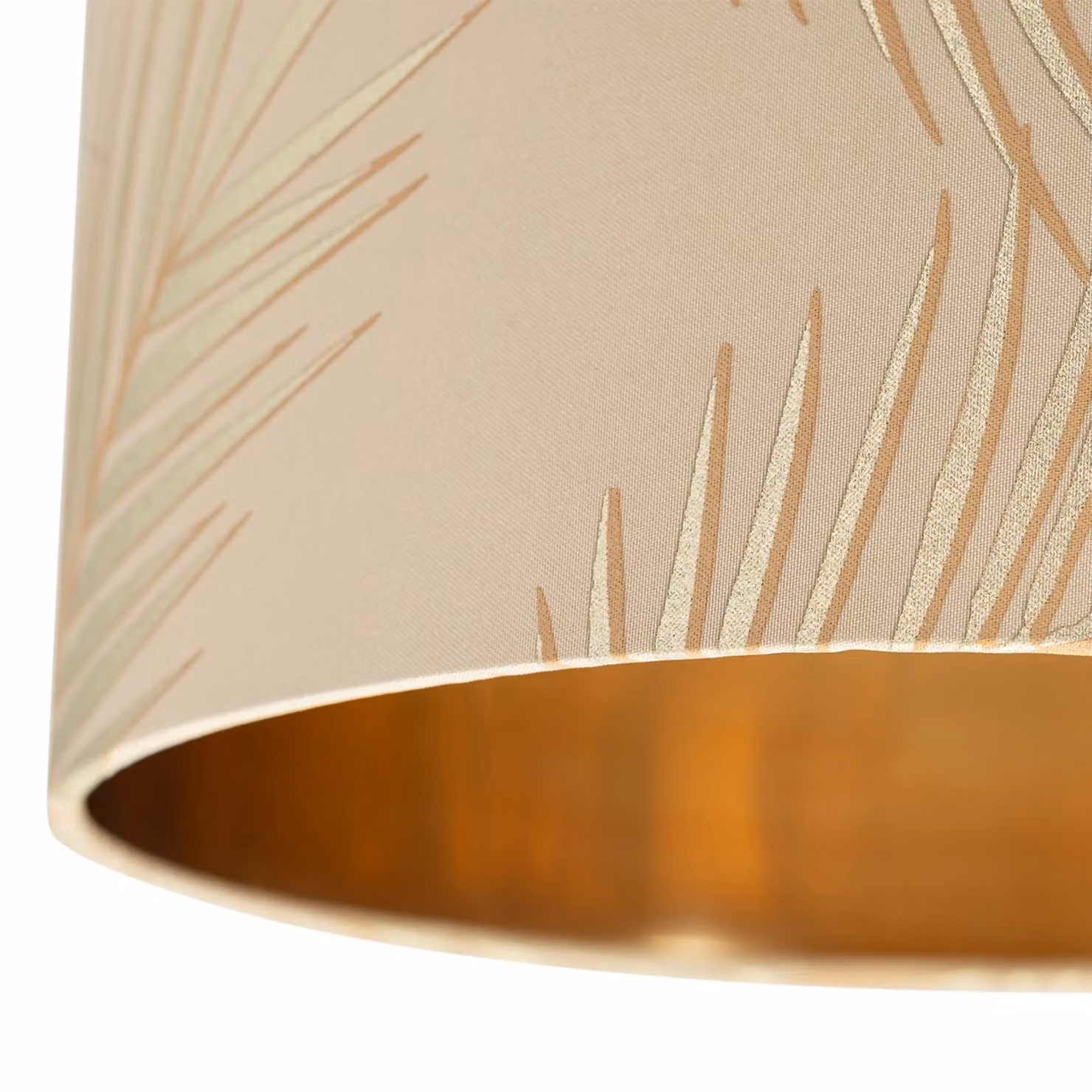 First Choice Lighting Tropica Chrome Tripod Table Lamp with Silver Fabric Shade – 3