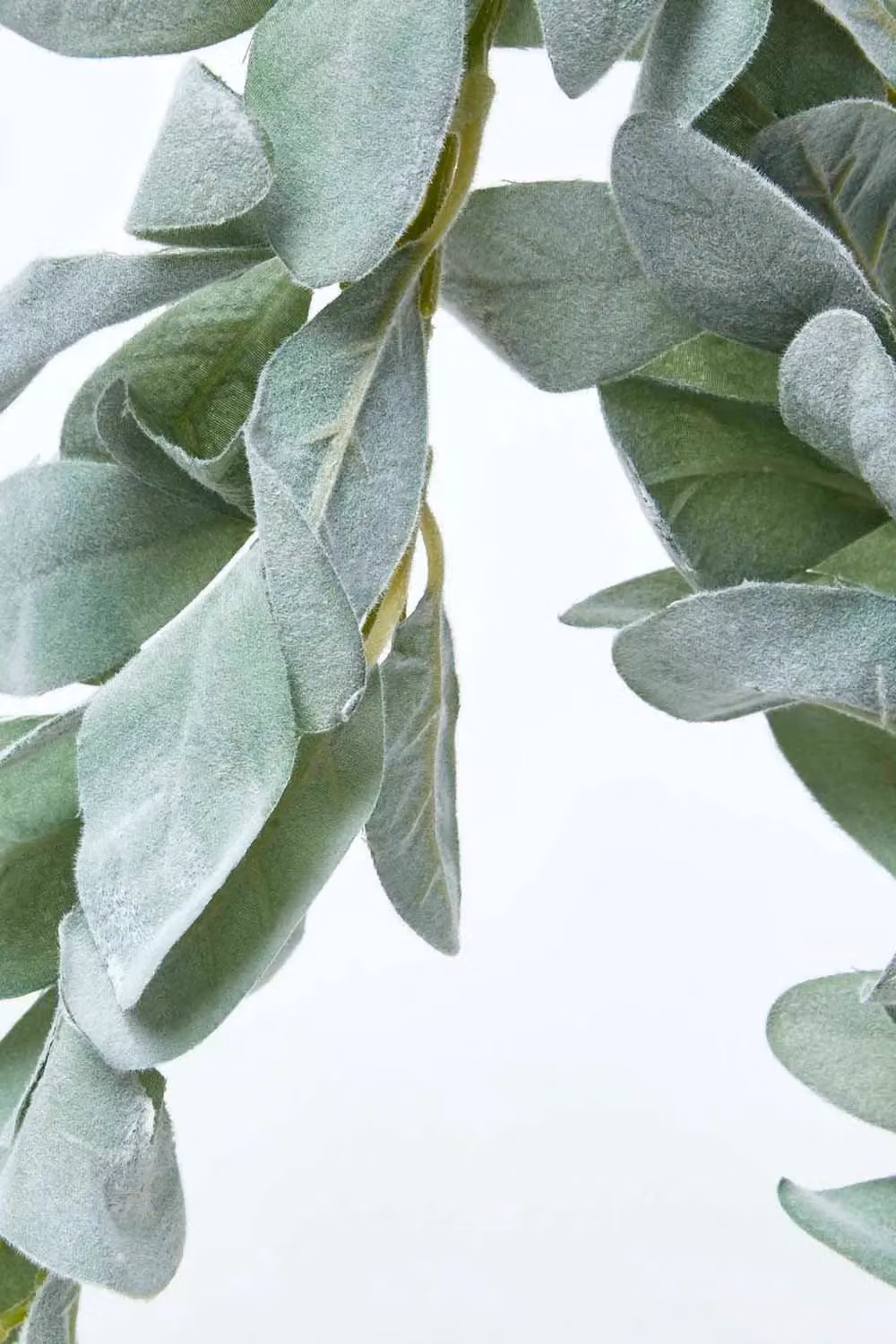 Homescapes Green Lambs Ear Foliage Garland, 190 cm – 2