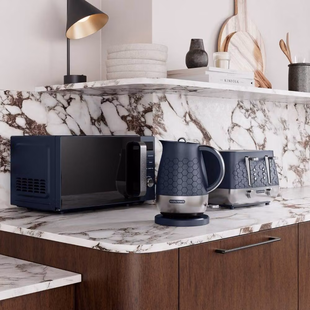 Morphy Richards Cassini 20L 800W Solo Digital Microwave in Blue – 5