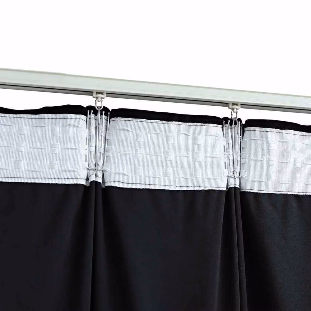 Berkfield Home Elegant Blackout Velvet Curtains, 2 Pack, Black, W: 140 cm, H: 225 cm – 4
