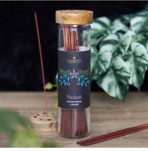 KDMD 4 Pack of Dark Forest Patchouli Incense Sticks in Red – 1