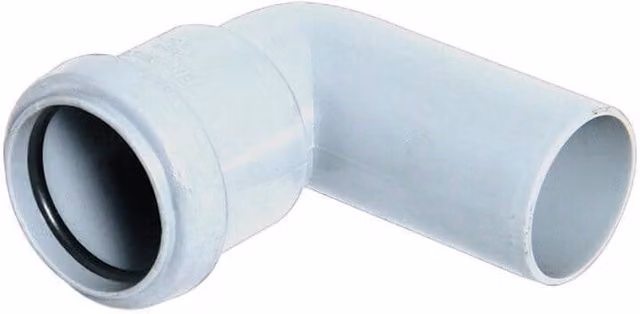 FloPlast White 90 Degree Push Fit Swivel Waste Bend 32mm
