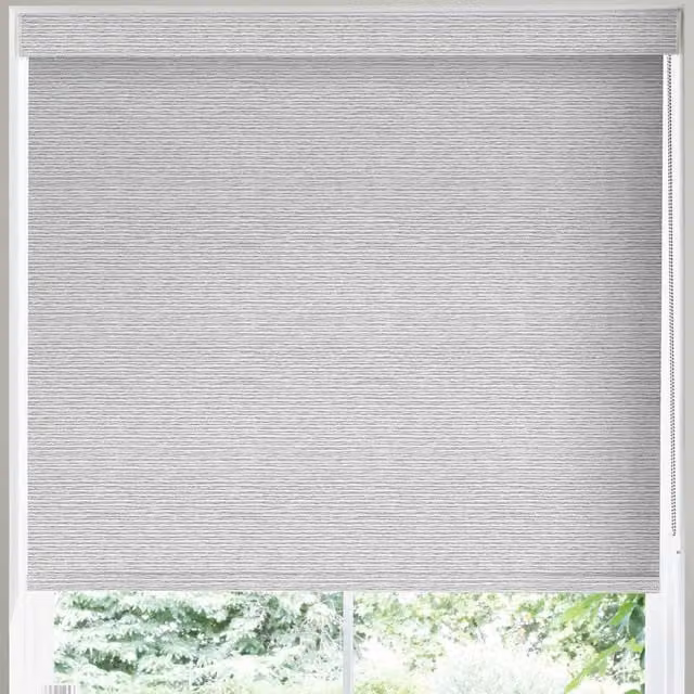 Terrys Made to Measure Grey Blackout Roller Blind