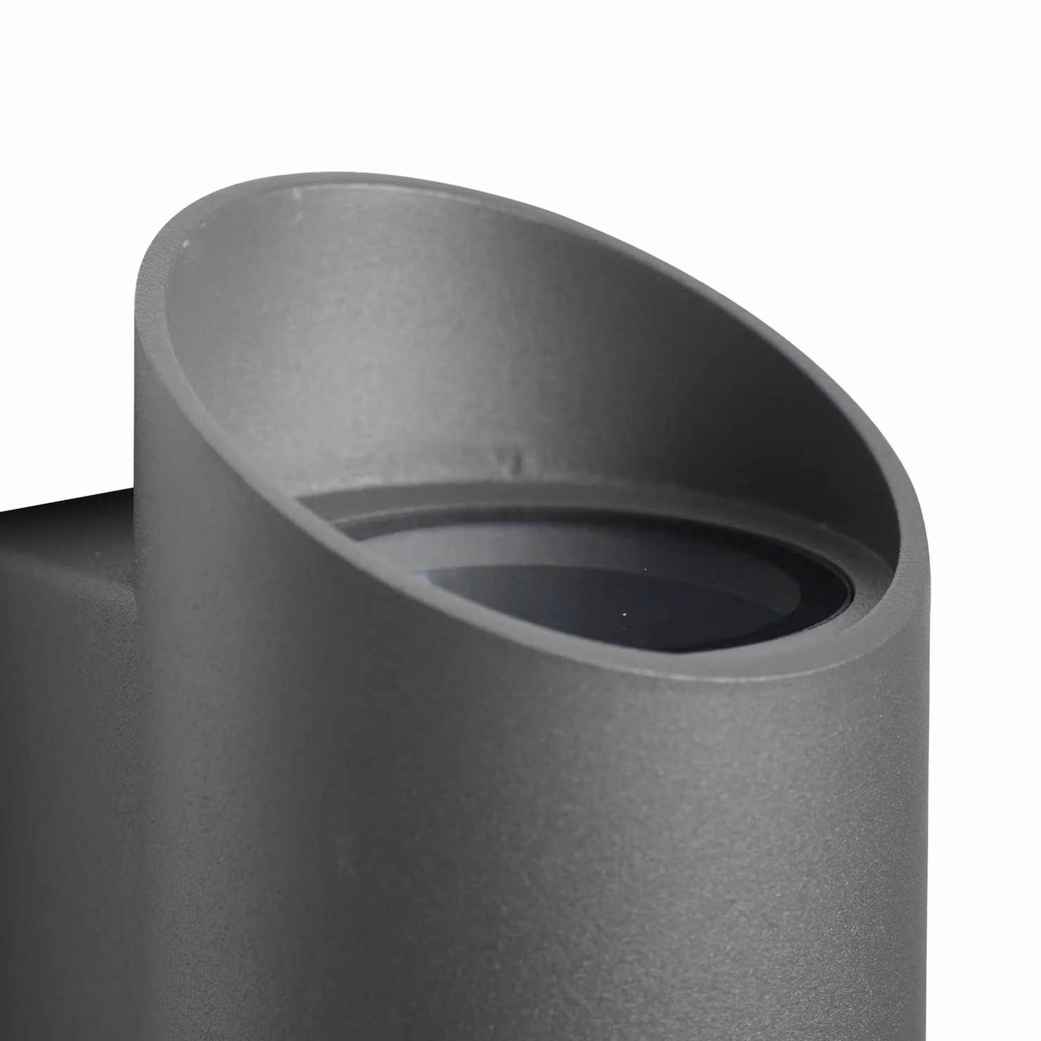 Nordlux Nico Modern Round Outdoor Wall Light in Black Metal with GU10 Socket, IP54 Rated – 3