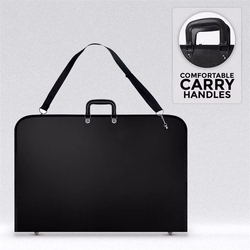 VOGREX Black A2 Waterproof Art Portfolio Case Folder for Paintings – 3