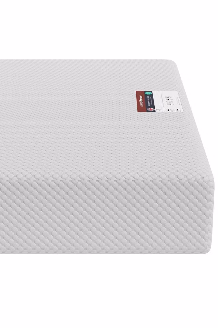 Rest Relax Visco Therapy Premier Cool Blue Pocket Sprung 2000 Mattress in White, Single, W/D/H: 90 x 200 cm