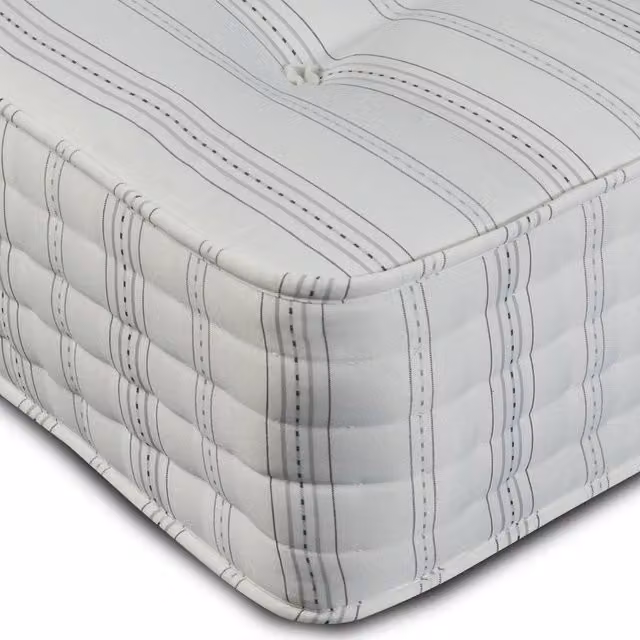 British Bed Company The Legend Ortho 2000 Extra Firm Pocket Spring Mattress in White, Size: Super King, W/D/H: 200 x 200 x 30 cm