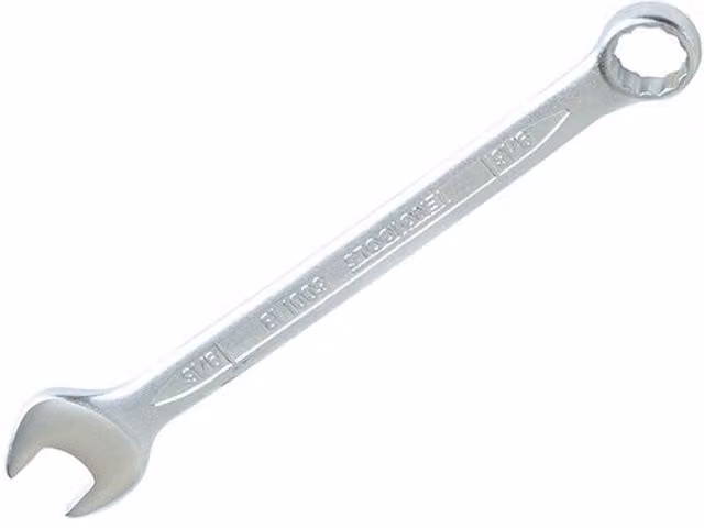 Teng Chrome Vanadium Combination Spanner, 16 mm, Silver