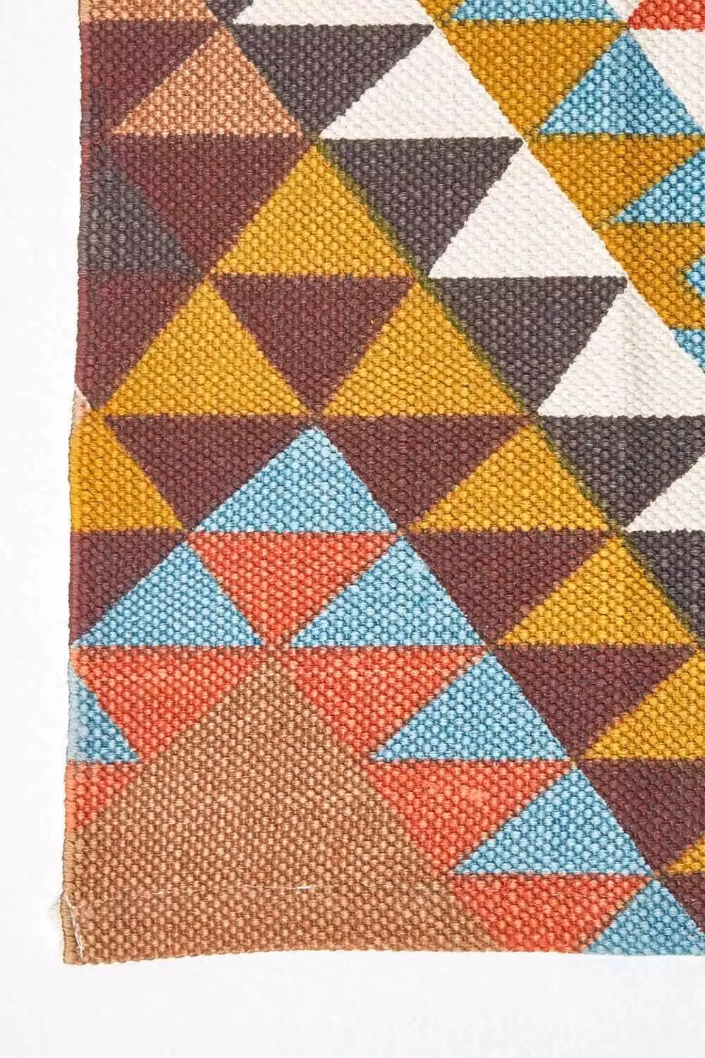 Homescapes Oslo Geometric Woven Cotton Rug, Multicolour, W: 90 cm, D: 150 cm – 3