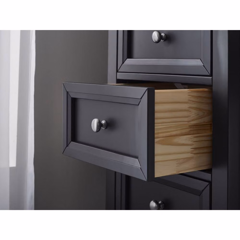 Cheshire Premium Solace 5 Drawer Tall Chest in Anthracite Grey – 6
