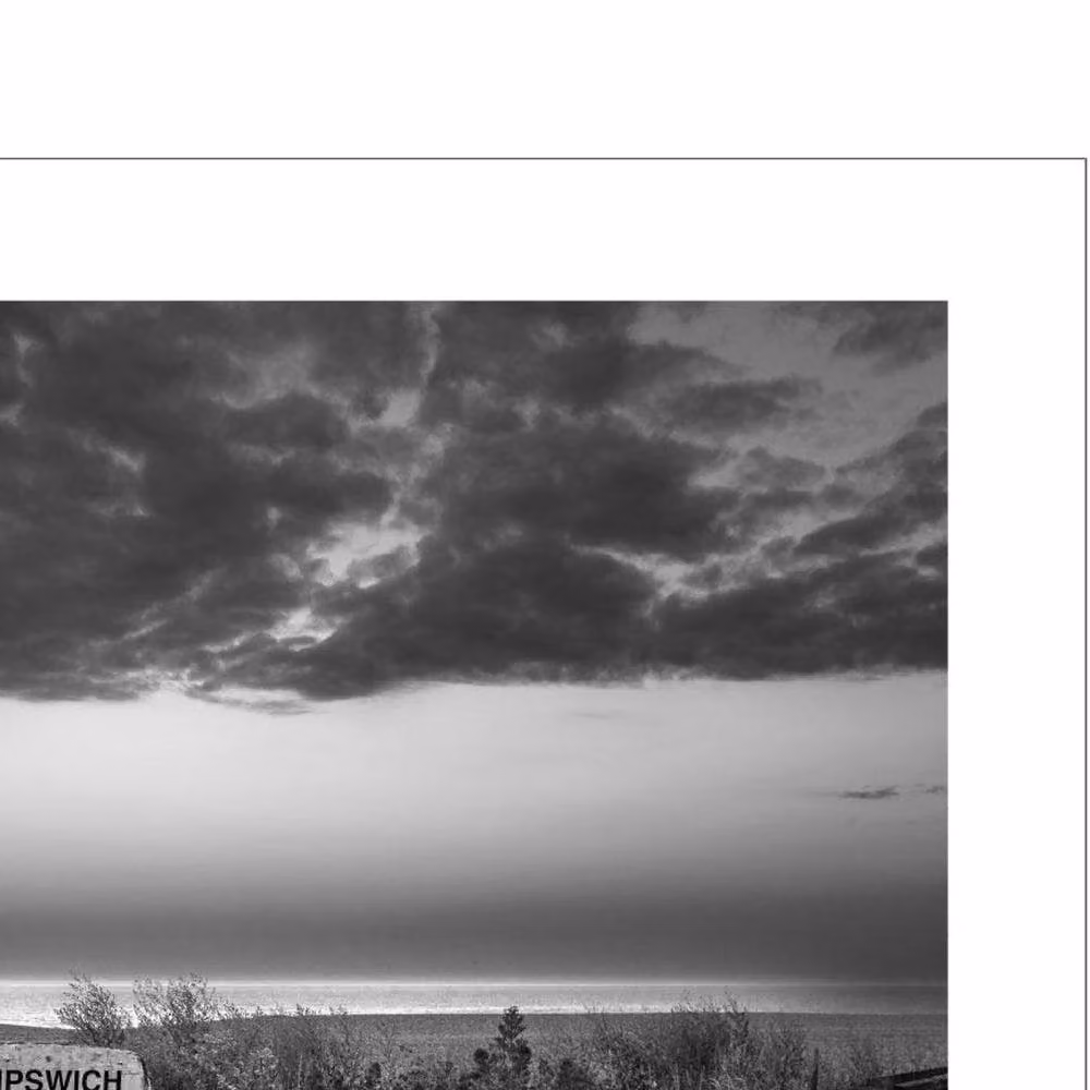 Howard Shooter Suffolk Aldeburgh Boat At Sunset Paper Poster Print in Black – 2