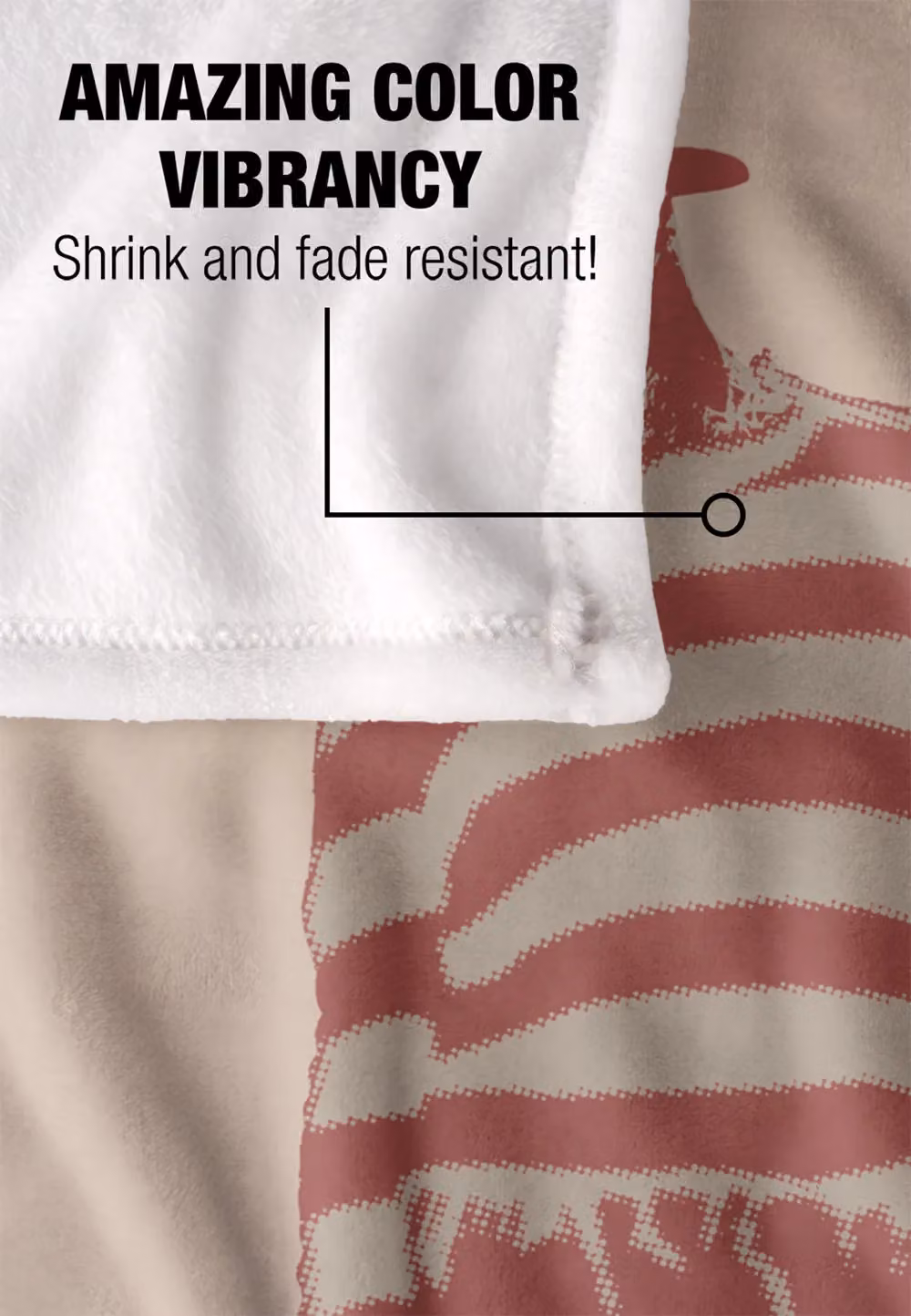 Warner Brothers Nightmare on Elm Street Freddy Silky Touch Super Soft Throw Blanket, White, W x D: 152.4 x 127.0 cm – 3