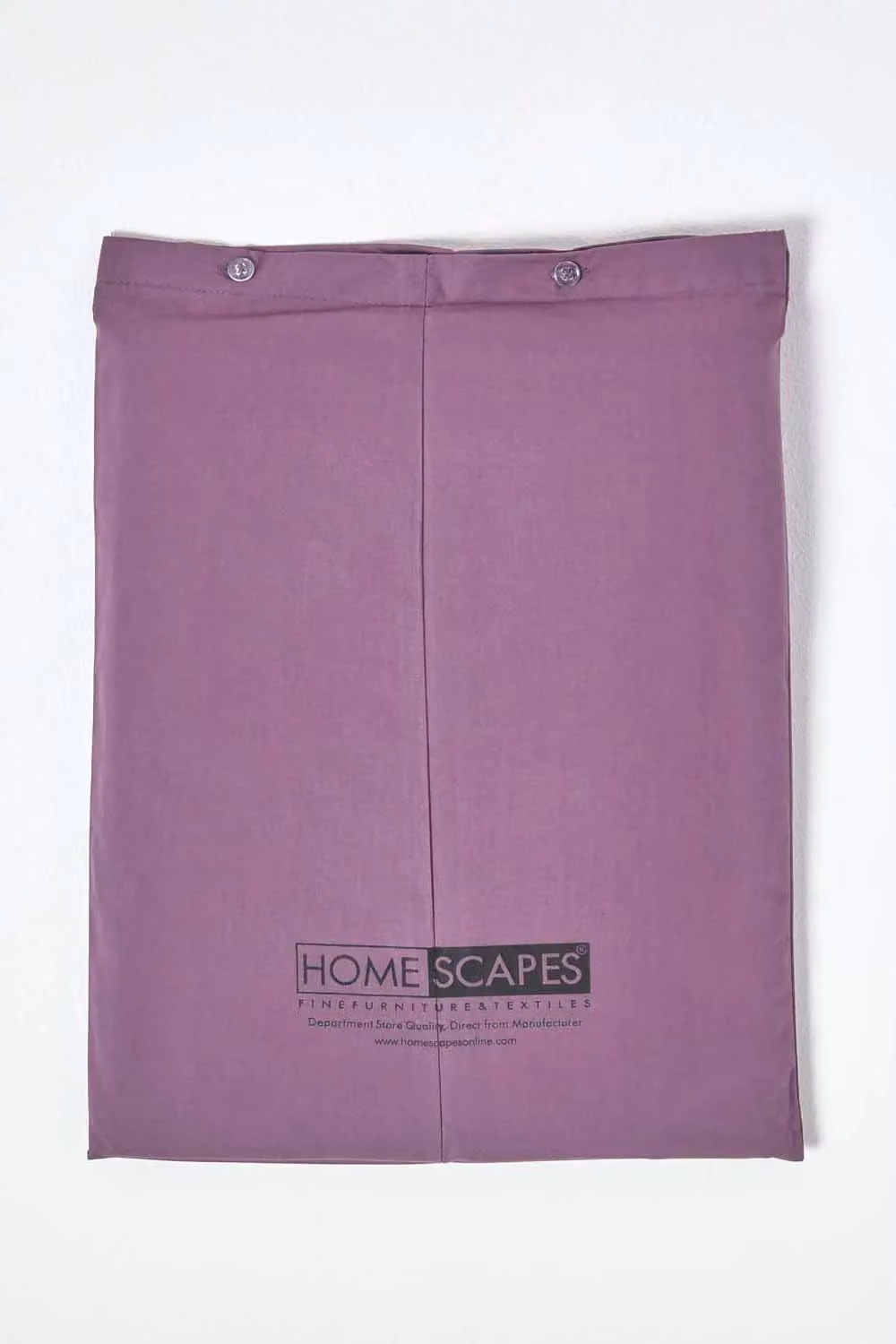 Homescapes Purple Grape Egyptian Cotton Percale Fitted Sheet, King Size, 200 Thread Count – 2