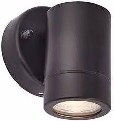 Netlighting Palin Black Stainless Steel and Glass IP44 Outdoor Wall Light with GU10 Bulb Replacement – 2