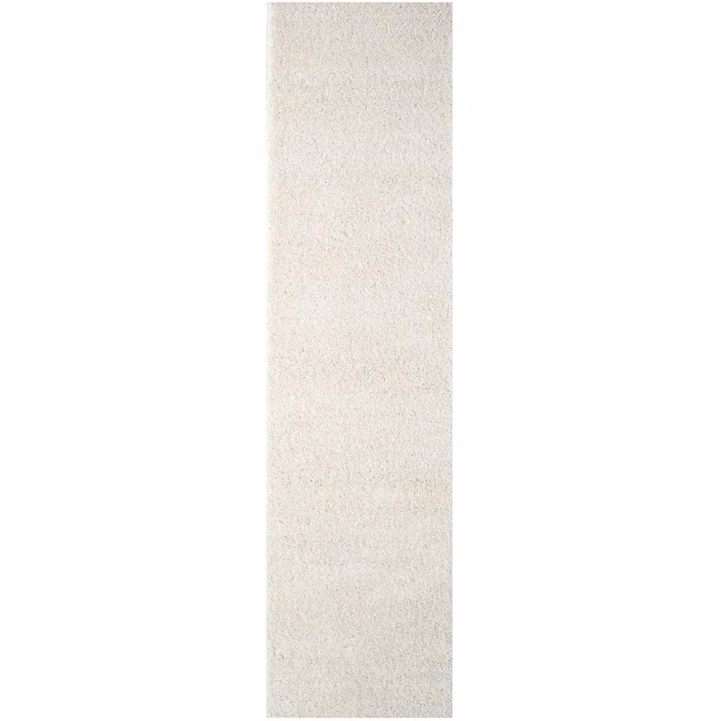 THE RUGS Soft Plain High Pile Shaggy Rug, White, W: 160 cm, D: 230 cm – 4