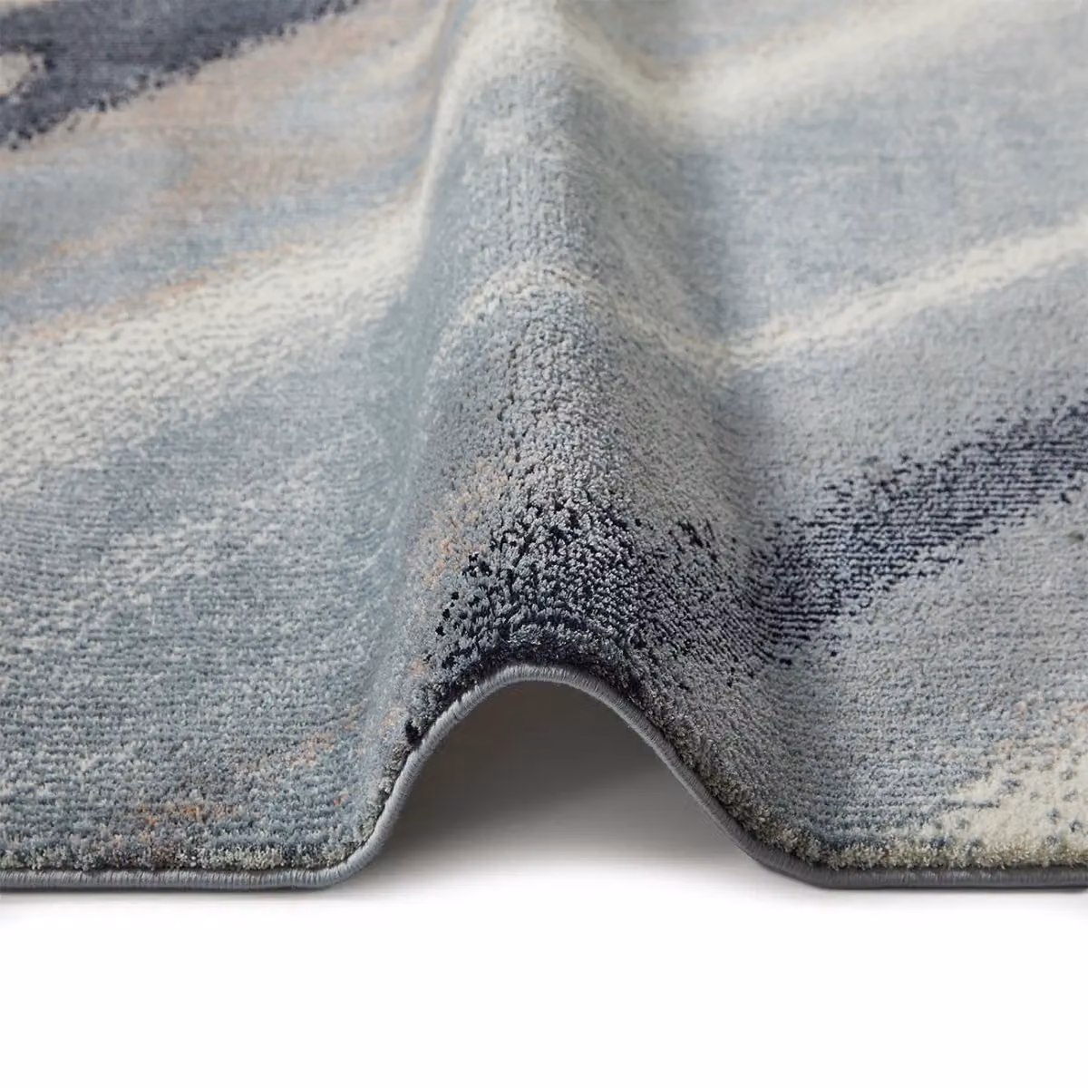 The Rug Shop UK Modern Abstract Grey Polyester and Jute Area Rug, W: 200 cm, D: 290 cm – 3
