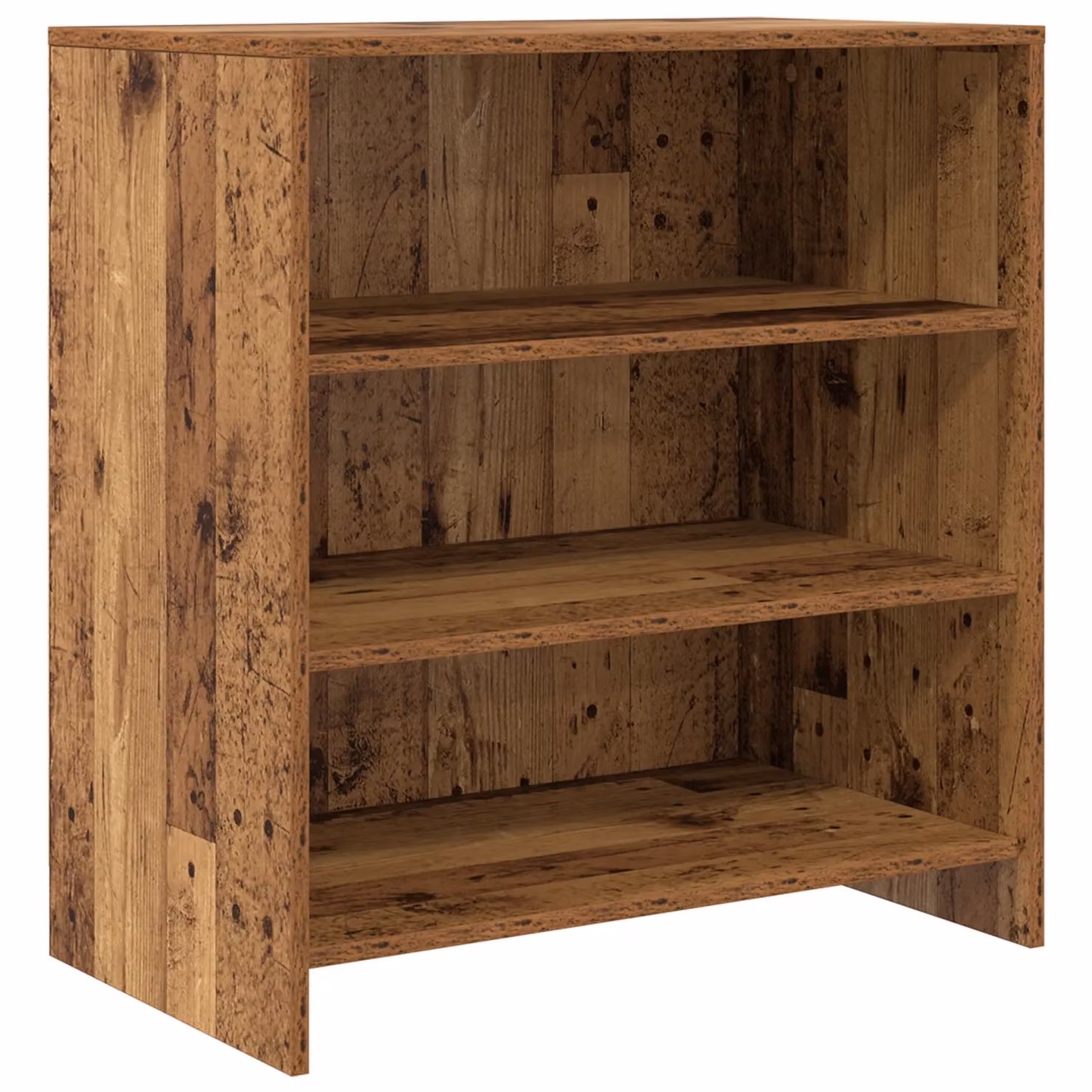 Berkfield Home Rustic Old Wood Sideboard in Brown, W/D/H: 70 x 41 x 75 cm – 2