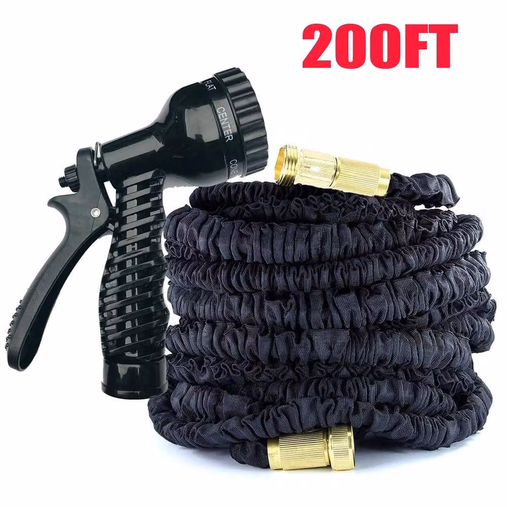FLAVORA Black 60m Expandable Garden Hose – 2