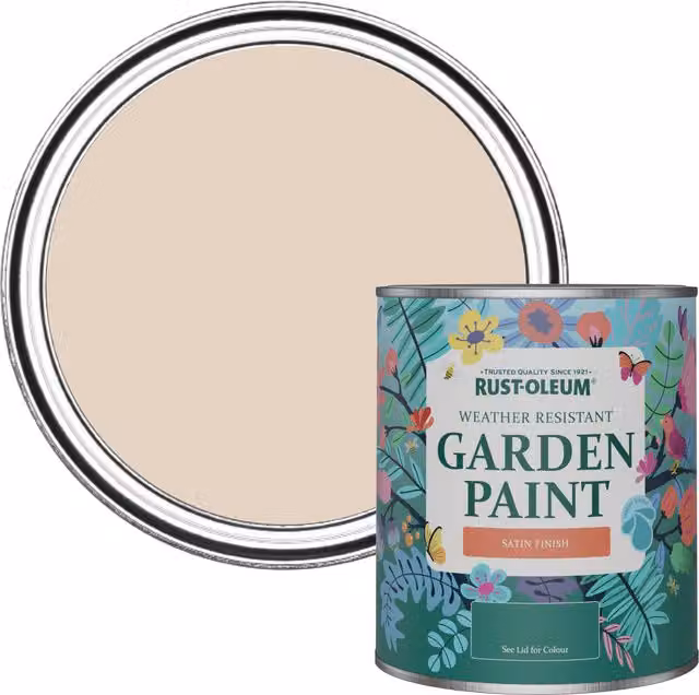Rust-Oleum Garden Paint in Satin Finish, Homespun, 0.75 l