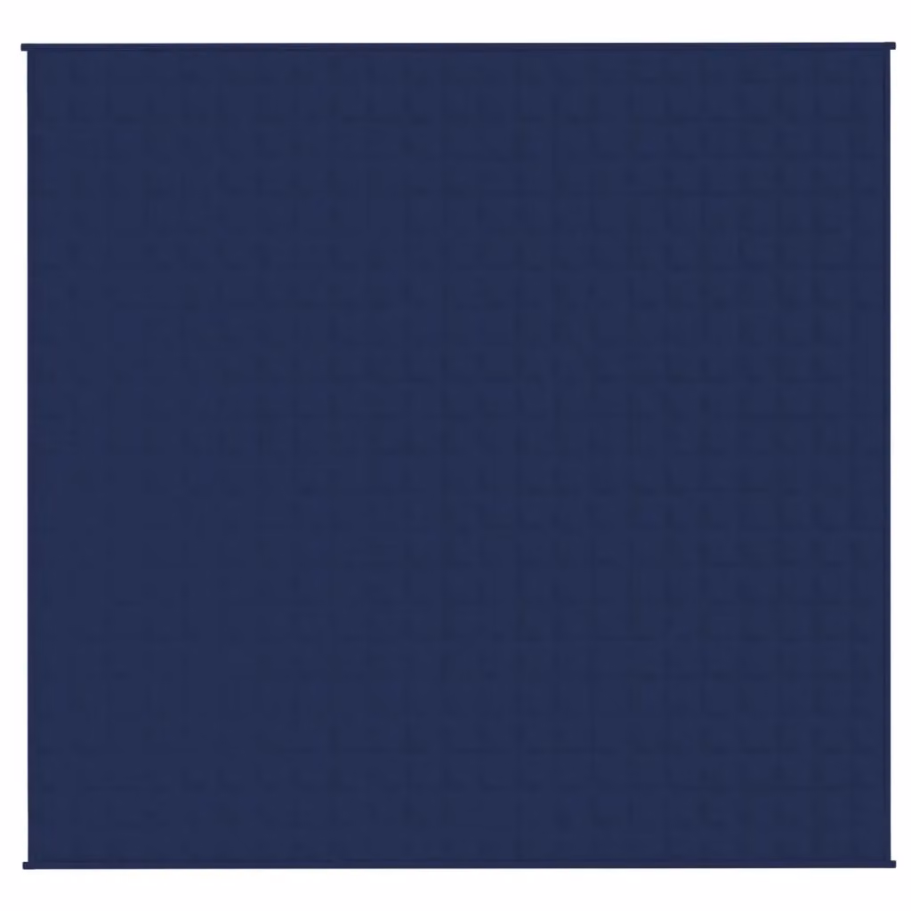 Berkfield Home Blue Weighted Blanket for Adults, W: 220 cm, D: 230 cm, 11 kg – 3