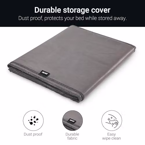 Jay-Be Grey Storage Cover for Single Compact Folding Bed – 3