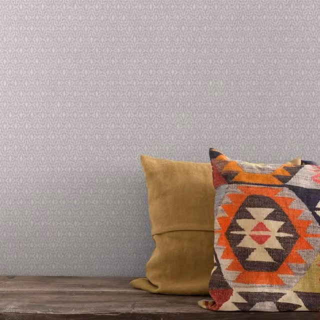 Grandeco Myriad Kazue Grey Abstract Geometric Boho Wallpaper Roll